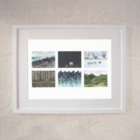 Explore 6 - Wanderlust Adventure Travel Art Print