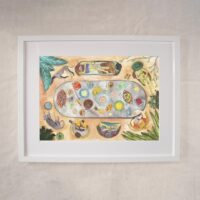 Feast Alfresco - Outdoor Dining Art Print