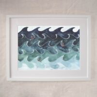 Surf - Ocean Waves Watersports Art Print