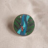 River Kayak - Adventure Exploration Enamel Pin Badge