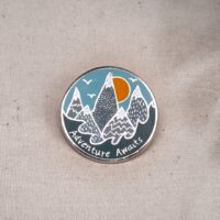 Adventure Awaits - Exploration Wanderlust Enamel Pin Badge