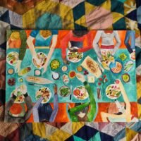 Feast - A3 Original Watercolour Painting